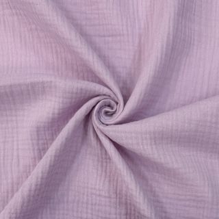 Dupla géz/muszlin soft lilac ORGANIC