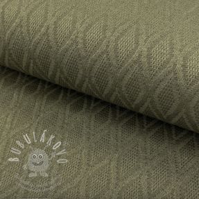 Kötött kelme jacquard Diamond army
