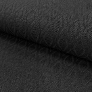 Kötött kelme jacquard Diamond black