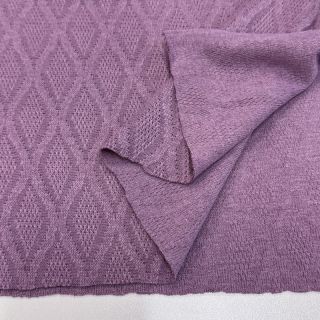 Kötött kelme jacquard Diamond lavender
