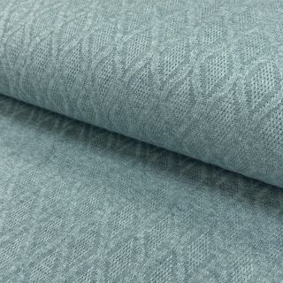 Kötött kelme jacquard Diamond ocean blue