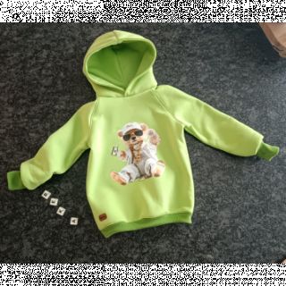 Szabadidő anyag fésült JOGGING olive