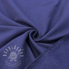 Szabadidő anyag fésült midnight blue