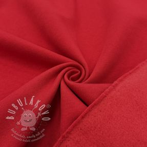 Szabadidő anyag fésült  dark red