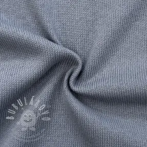 Pulóver anyag BABY KNIT steel blue