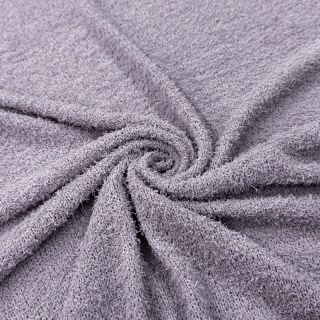 Pulóver anyag Paris bouclé lilac