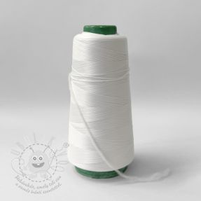 Overlock cérna STRETCH 2700 m white