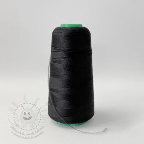 Overlock cérna STRETCH 2700 m black