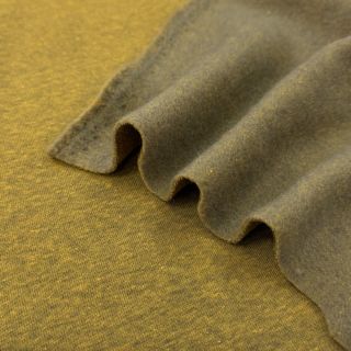 Szabadidő anyag fésült MELANGE ochre