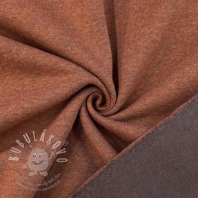 Szabadidő anyag fésült MELANGE brick