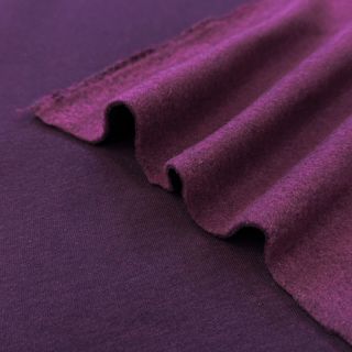 Szabadidő anyag fésült MELANGE bordeaux