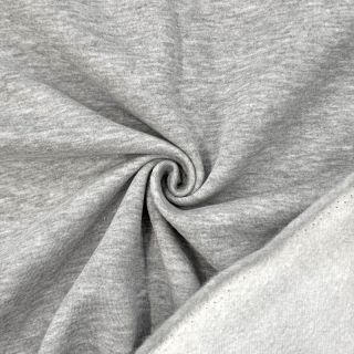 Szabadidő anyag fésült MELANGE light grey