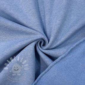 Szabadidő anyag fésült MELANGE light jeans