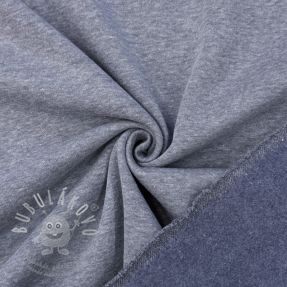 Szabadidő anyag fésült MELANGE jeans