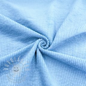 Kordbársony 6W WASHED STRETCH light blue