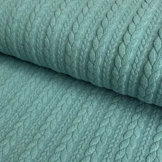 Kötött kelme jacquard Cably dark green