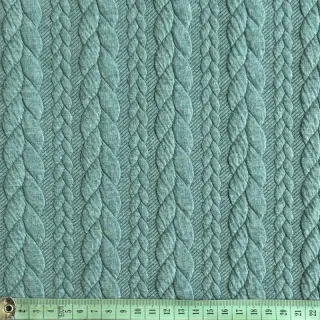 Kötött kelme jacquard Cably dark green