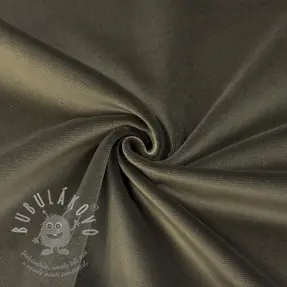 Bársony anyag VELVET PREMIUM dark army
