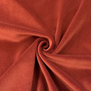 Bársony anyag VELVET LIGHT brick