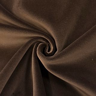 Elasztikus bársony anyag VELVET PREMIUM chocolate