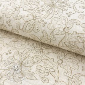 Pamutvászon Sofia EMBROIDERY Indian