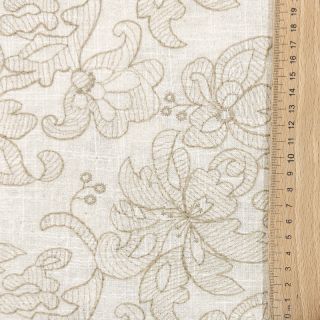 Pamutvászon Sofia EMBROIDERY Indian