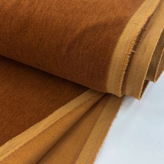 Bársony anyag VELVET PREMIUM ginger