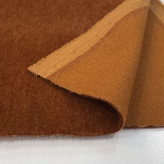 Elasztikus bársony anyag VELVET PREMIUM ginger