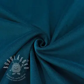 Bársony anyag VELVET LIGHT dark petrol