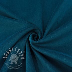 Elasztikus bársony anyag VELVET LIGHT dark petrol