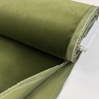 Bársony anyag VELVET PREMIUM khaki