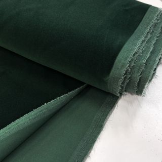 Bársony anyag VELVET LIGHT forest green