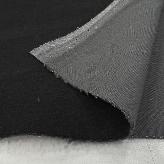 Bársony anyag VELVET PREMIUM black