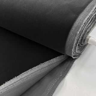 Bársony anyag VELVET PREMIUM black