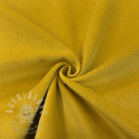 Elasztikus bársony anyag VELVET LIGHT ochre