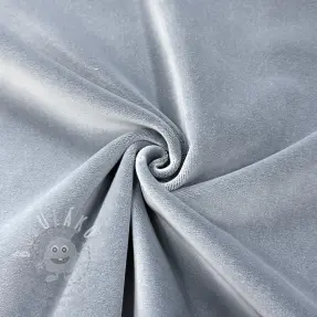Bársony anyag VELVET PREMIUM blue grey