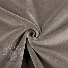 Elasztikus bársony anyag VELVET PREMIUM mocha