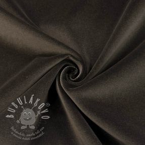 Elasztikus bársony anyag VELVET LIGHT wood brown