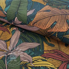 Dekorációs anyag premium Bush lines forest green