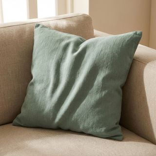 Lenvászon előmosott STONEWASHED PREMIUM dark mint