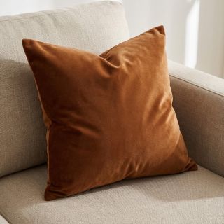 Bársony anyag VELVET PREMIUM ginger