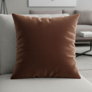 Bársony anyag VELVET LIGHT reddish brown