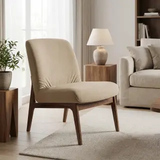 Bársony anyag VELVET LIGHT dark beige