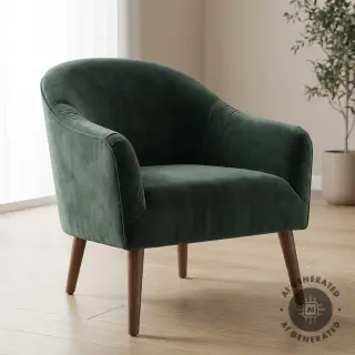Bársony anyag VELVET LIGHT pine