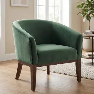 Bársony anyag VELVET LIGHT dark pine