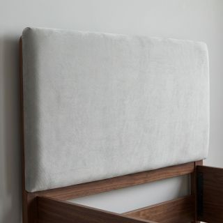 Bársony anyag VELVET PREMIUM light grey