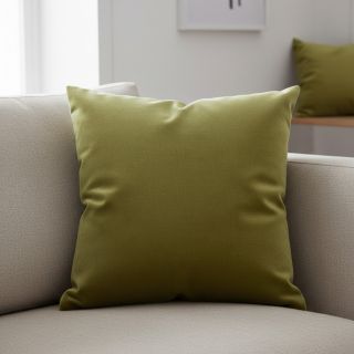 Bársony anyag VELVET PREMIUM olive