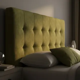 Bársony anyag VELVET PREMIUM olive