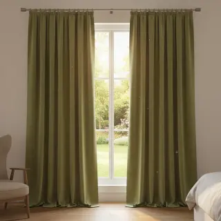 Bársony anyag VELVET PREMIUM khaki