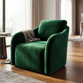 Bársony anyag VELVET LIGHT forest green